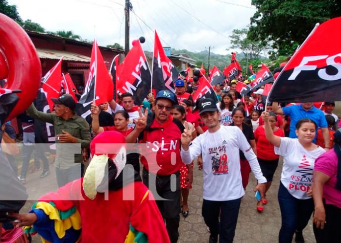Nueva Segovia se sumó a la algarabía del 19 de julio
