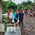 Gobierno entrega plan techo a familias afectadas por Bonnie en Ometepe Gobierno entrega plan techo a familias afectadas por Bonnie en Ometepe