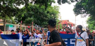 Honran a estudiantes asesinados por la Guardia Somocista en Managua