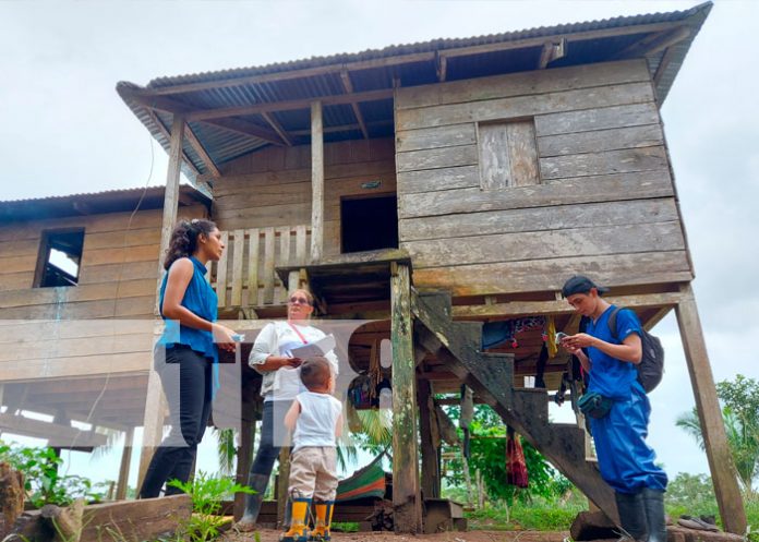 COMUPRED visita comunidades de Río Escondido para constatar situación de las familias