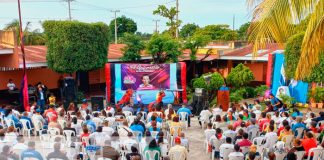 INATEC de Granada develan monumento del héroe y mártir Bidkar Muñoz