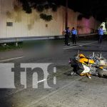 Accidente de tránsito en Managua deja un muerto y un lesionado Accidente de tránsito en Managua deja un muerto y un lesionado