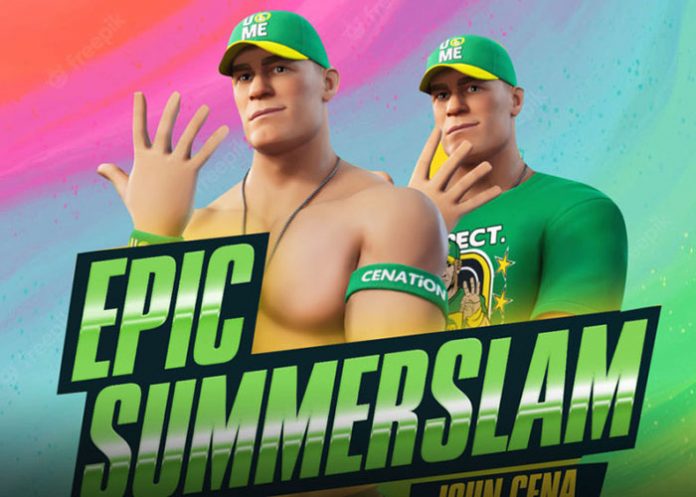 333 John Cena se unirá a la batalla campal en Fortnite
