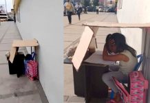 Bajo un techo de cartón: Niña en Perú estudia en la calle por esta razón Bajo un techo de cartón: Niña en Perú estudia en la calle por esta razón