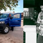 Nodal cumple promesa de niño y le regala camioneta a su maestro