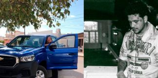 Nodal cumple promesa de niño y le regala camioneta a su maestro