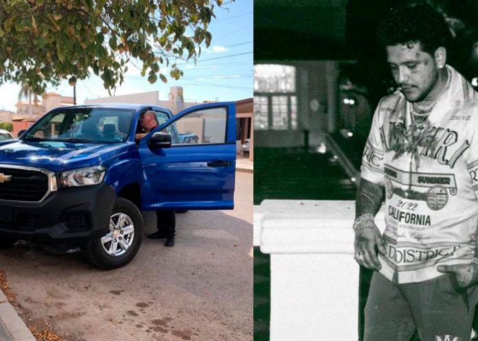 Nodal cumple promesa de niño y le regala camioneta a su maestro