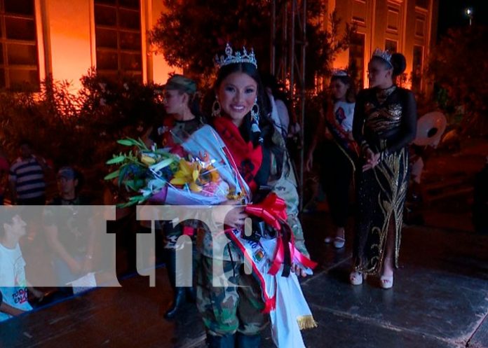 Realizan certamen departamental “muchacha 19 de julio” en Managua