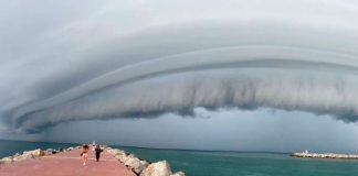 Meganube: El fenómeno que alarmó a los pobladores en Tampico, México