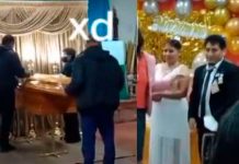 Ni muerto me lo pierdo: Celebran boda y velorio en un mismo salón