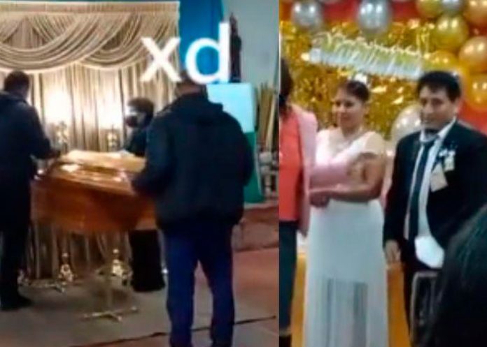 .4 Ni muerto me lo pierdo: Celebran boda y velorio en un mismo salón