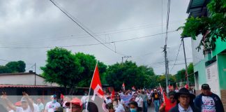 Militancia del distrito IV de Managua celebra el triunfo de la Revolución