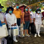 Jornada de vacunación casa a casa en barrio del Distrito V, Managua Jornada de vacunación casa a casa en barrio del Distrito V, Managua