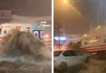 Intensas lluvias arrastran una ambulancia en México (Video) Intensas lluvias arrastran una ambulancia en México