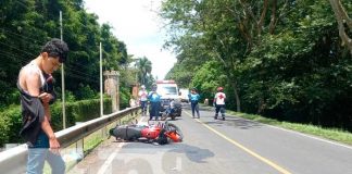 Imprudencia de un conductor casi le cuesta la vida a dos personas en San Marcos
