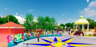 Alcaldía de San Rafael del Sur inicia obras de remodelación del Parque Central