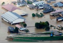 Lluvias torrenciales en Japón por la presencia de un ciclón extratropical
