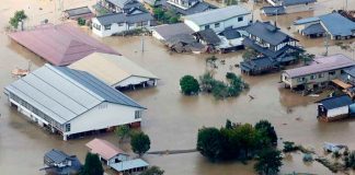 Lluvias torrenciales en Japón por la presencia de un ciclón extratropical