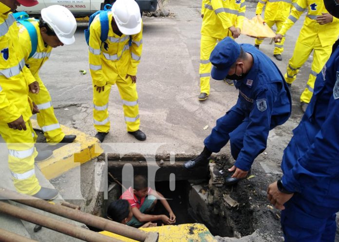 5 Ometepe: Realizan simulacro para actualizar planes ante eventos multiamenazas