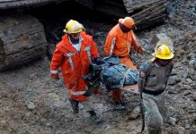 2 muertos y 4 heridos tras un derrumbe en socavón minero de Colombia