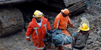 2 muertos y 4 heridos tras un derrumbe en socavón minero de Colombia