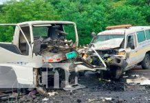Violento accidente deja un fallecido y cinco lesionados en Tipitapa