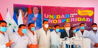 Embajada de Japón entrega equipos de rayos X a hospital de Jinotepe