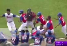 «Al estilo callejero! Juego de Béisbol termina en batalla campal "Al mejor estilo callejero! Juego de Béisbol termina en batalla campal