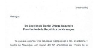 Saludo del Presidente de Asuntos Estatales de la República Popular Democrática de Corea