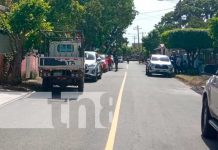 Foto: mejoramiento vial inaugurado este viernes por las autoridades de la Alcaldía de Managua / TN8