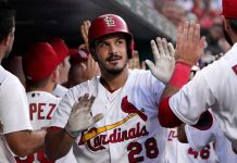 Arenado y Goldschmidt no están vacunados y no van a Toronto cardenales, san, luis, nolan, arenado, mlb,