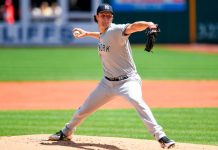 Cole, Yanquis apalean a los Guardianes 13-4 gerrit, cole, yankees, nueva, york,