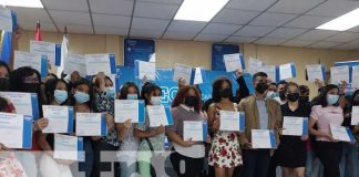INATEC entrega certificados a jóvenes y adultos tras culminar curso de inglés