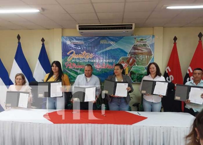MARENA firma convenio colaborativo con Alcaldías de Jalapa