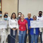 Lotería Nacional realiza entrega de utilidades al IND y MIFAMILIA