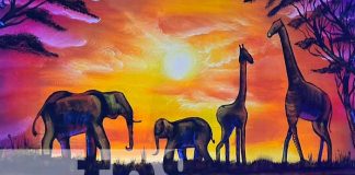Exponen obras "Masaya artístico pintoresco"