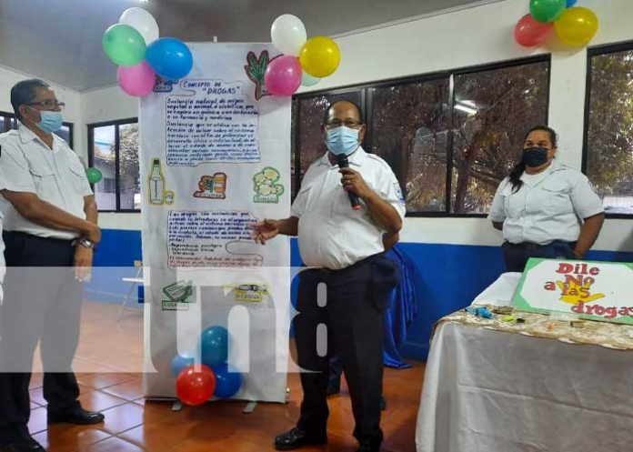 Migración y Extranjería realiza feria en prevención a las drogas