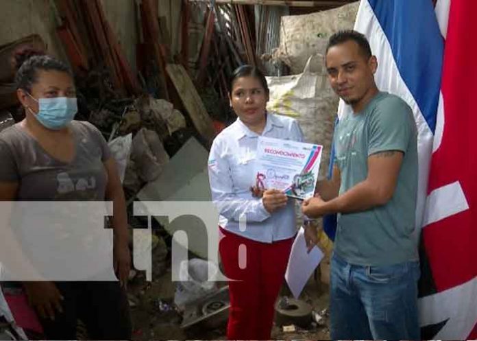 Foto: Entregan en Managua el séptimo aval ambiental a empresa de reciclaje - TN8