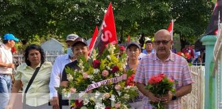 Rinden homenaje a Felícita Zeledón, destacada militante del FSLN