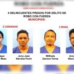 10 presuntos delincuentes enfrentarán a la justicia en Rivas 10 presuntos delincuentes enfrentarán a la justicia en Rivas