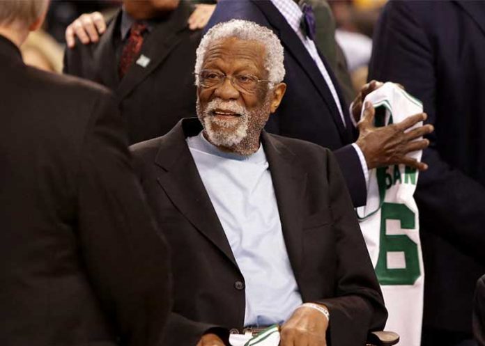 bill, russell, baloncesto, nba, basketball