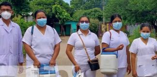 Avanza jornada de vacunación contra el Covid-19 en Tipitapa