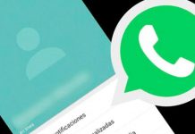 Menú WhatsApp llamado “Hora de última vez y en línea”