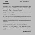 Ministro de Asuntos Exteriores y de Cooperación Internacional de Yibuti saluda al pueblo de Nicaragua Ministro de Asuntos Exteriores y de Cooperación Internacional de Yibuti