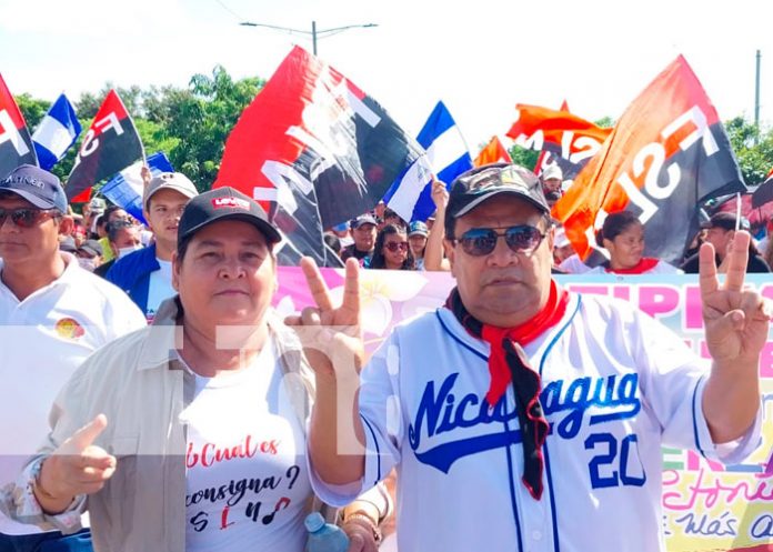 Caminata en honor a los heroes y martires del repliegue táctico en Tipitapa