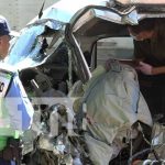 Chofer de camioncito muere tras impacto mortal con camioneta en Masaya Violento accidente de tránsito en carretera Masaya-Tipitapa