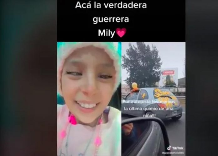Mily venció el cáncer y se siente muy contenta con la vida