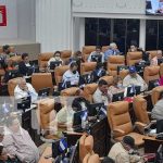 Aprueban préstamo BCIE en Nicaragua para subsidiar alza de combustibles Sesión parlamentaria en la Asamblea Nacional de Nicaragua