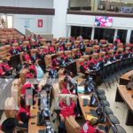 Sesión parlamentaria en la Asamblea Nacional de Nicaragua