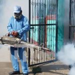 Jornada de fumigación llega al barrio Domitila Lugo, Distrito IV de Managua Jornada de fumigación y abatización en el barrio Domitila Lugo, Managua